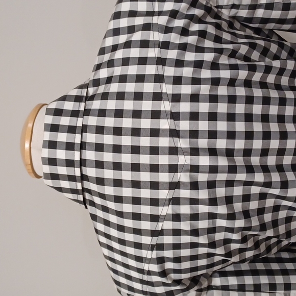 Bianca Nygard Gingham Check Lightweight Trench Coat- Sz. 6 - Picture 7 of 12